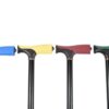 PE Care Soft Grip Walking Stick Cane with Blue Yellow Red Green Colours