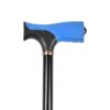 PE Care Soft Grip Walking Stick Cane with a Blue Grip
