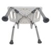 Shower Chair With Removable Back Height Adjustable Leg