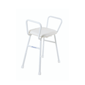 Aspire Shower Chair Stool with Arms Padded Seat