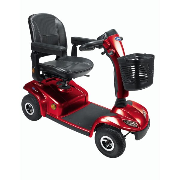 Invacare Leo Mobility Scooter Gopher Red Blue