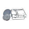 PE Care Fodable Commode Chair with Bucket