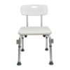 PE Care Shower Chair with Arm Rest Front