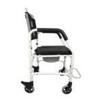 PE Care Shower Commode Chair Rear