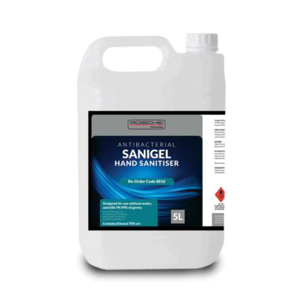 Rosche Sanigel Hand Sanitiser - 500ml & 1Ltr Pump