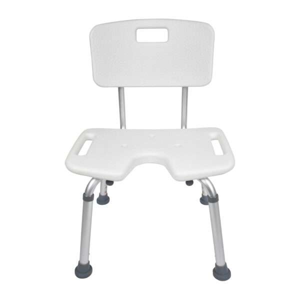 Shower Chair With Cut Out Bottom View