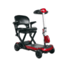 Solax Genie Plus Mobility Scooter with Automatic Folding Red