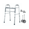 Aspire Walking Frame with Zimmer Wheels and Skis