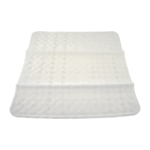 White Square Shower Mat - Product Image