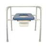 Bariatric All In One Commode & Shower Chair - Front