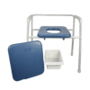 Bariatric All In One Commode & Shower Chair - Apart