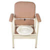 Aspire Commode Deluxe - Front open Champagne