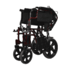 Redgum Deluxe Folding Transit Wheelchair - Angled Folded