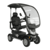 Top Gun Safari With Canopy Mobility Scooter - Matte Graphite