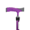PE Care Tri-leg Walking Stick - Purple
