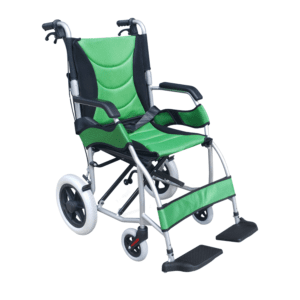 Redgum Comfortlite Transit Wheelchair Green