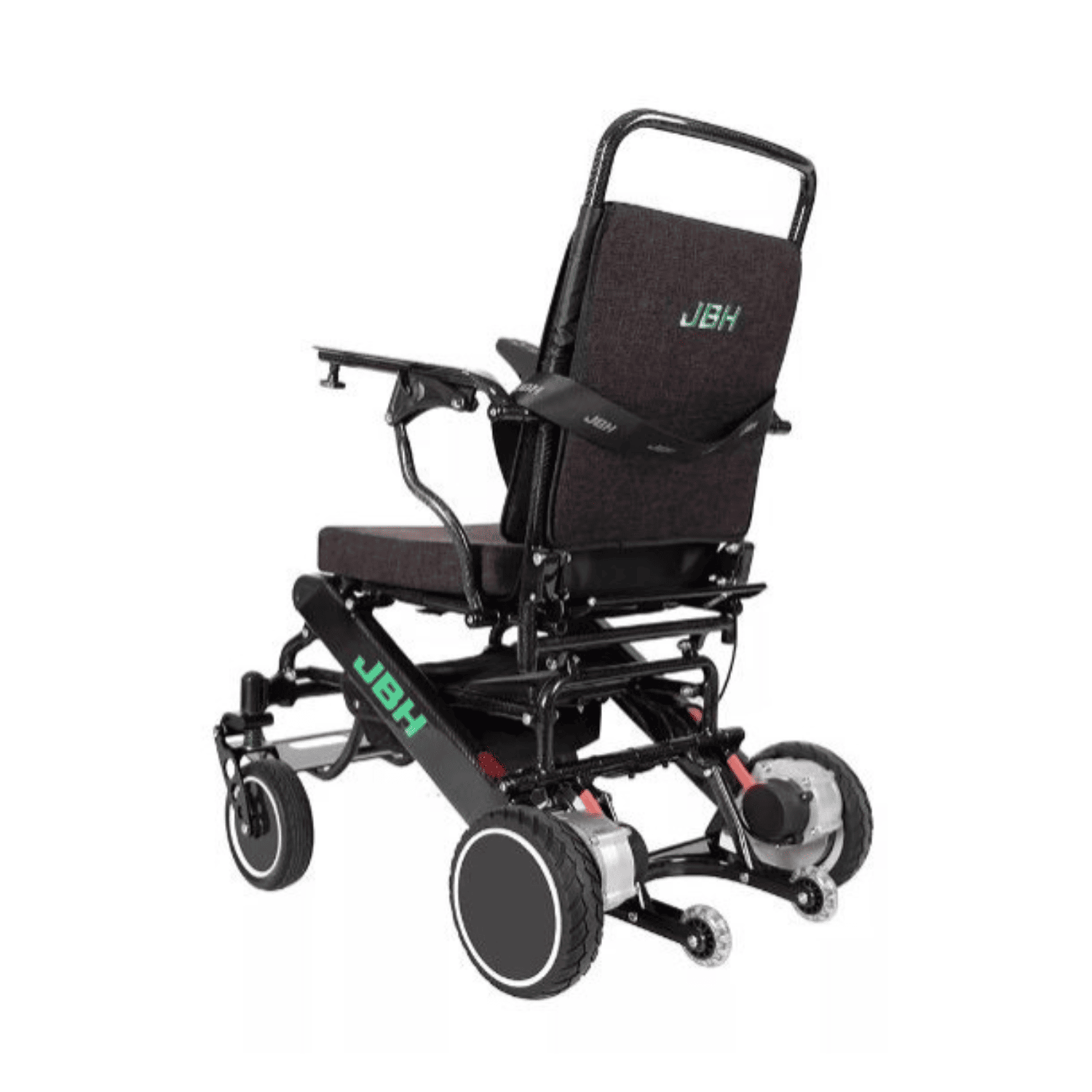 E-traveller 140 Carbon Fibre Electric Wheelchair Rear