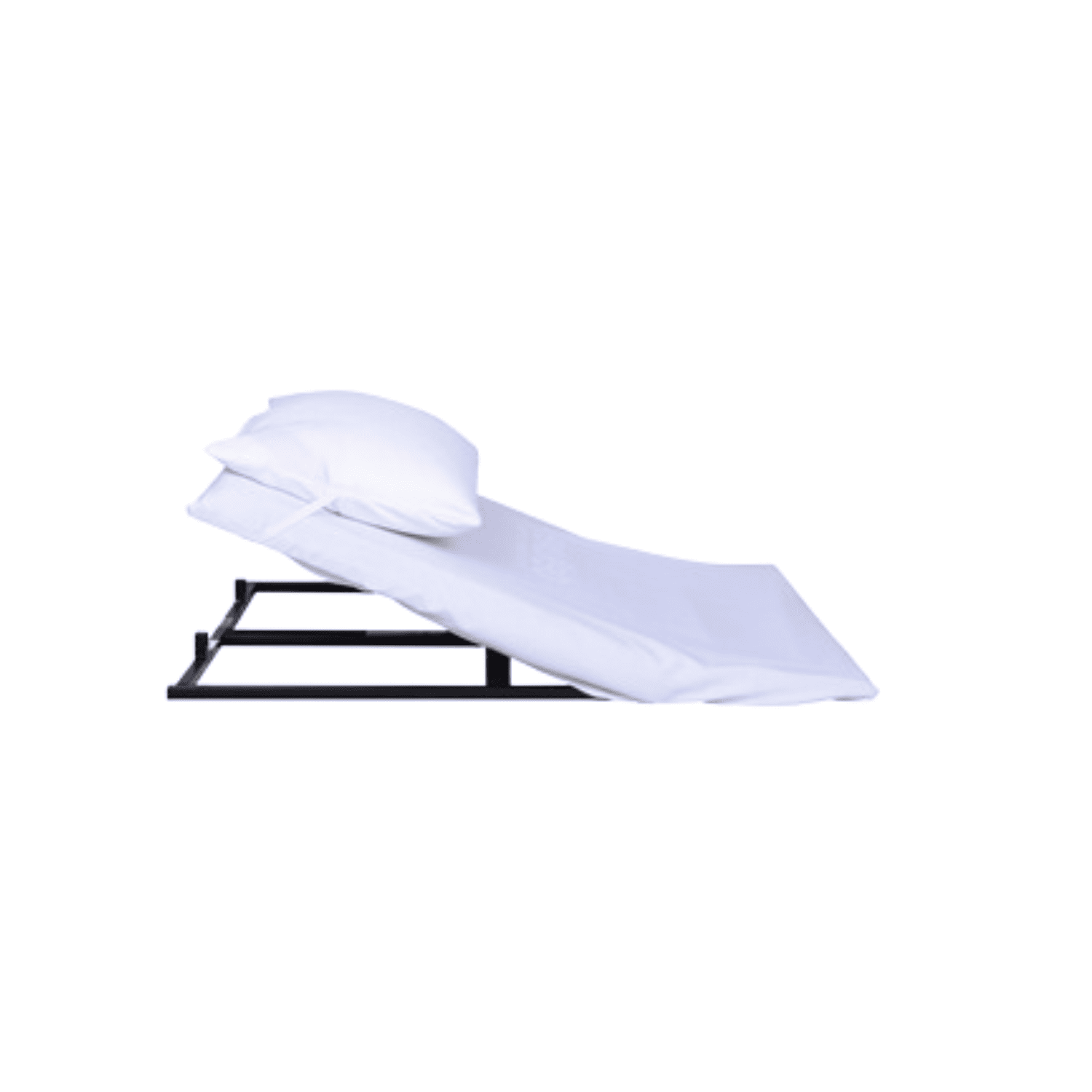 PremiumLift Electric Bed Backrest White Cotton Sheet