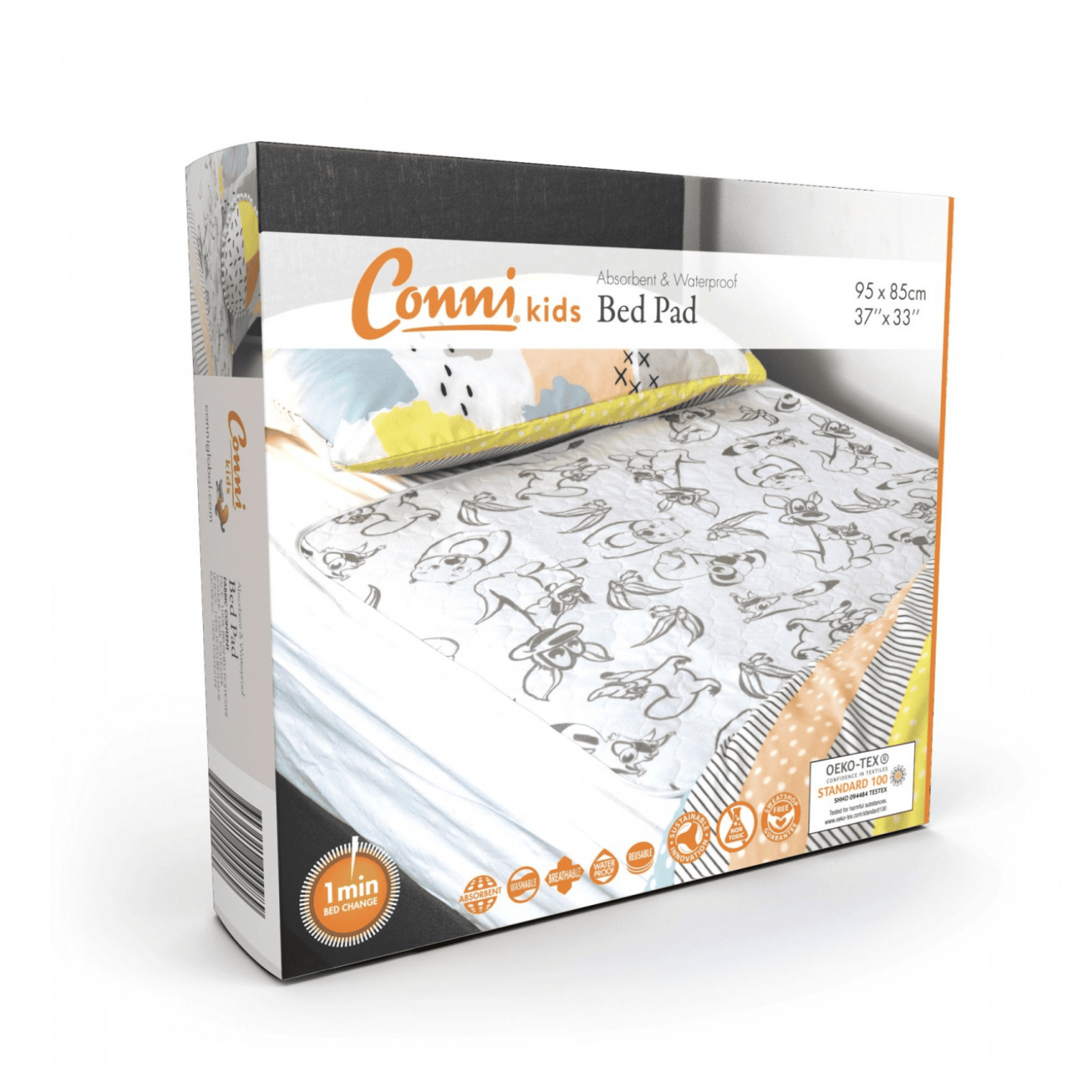 Conni Kids Bed Pad Animals++