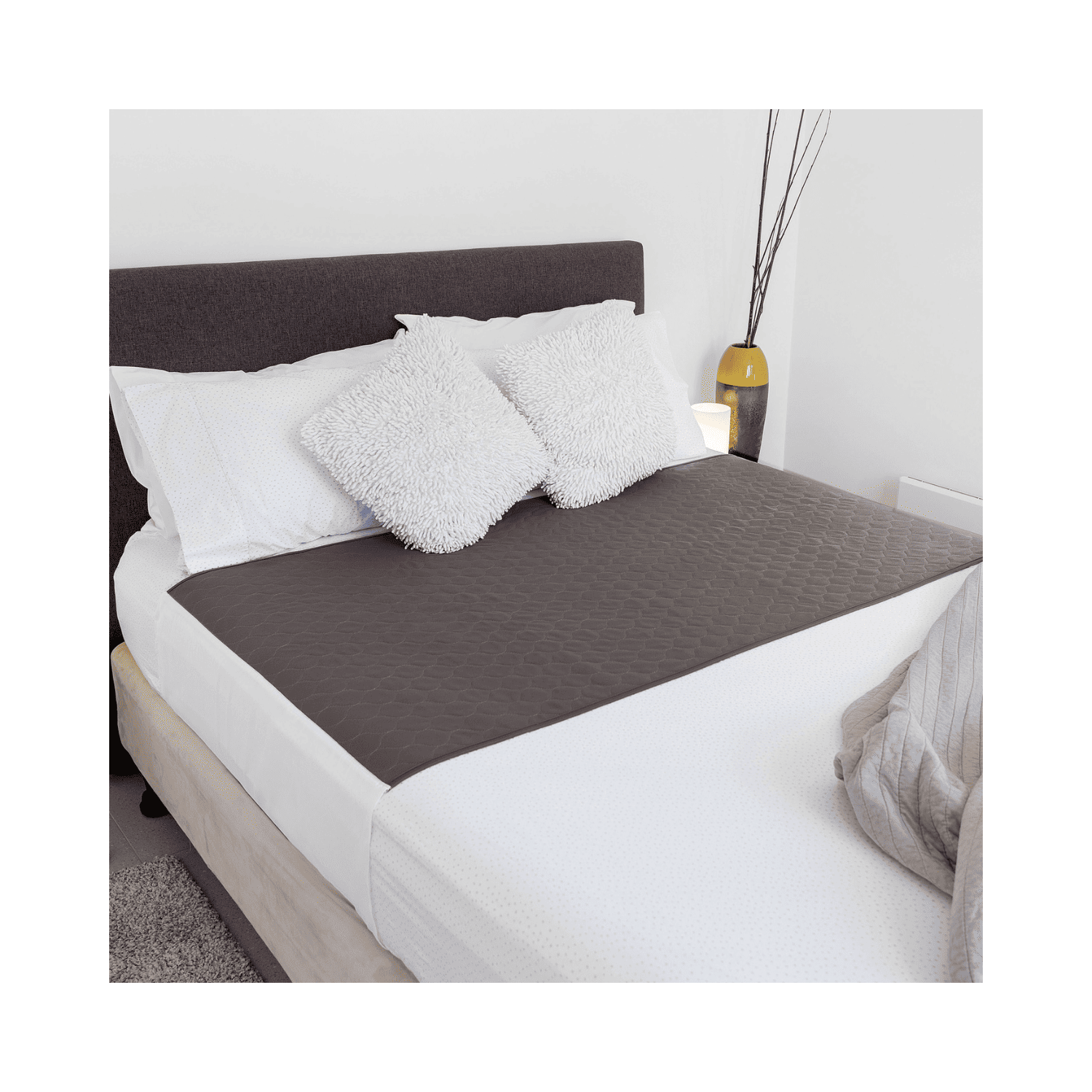 Conni X-Wide Bed Pad Charcoal