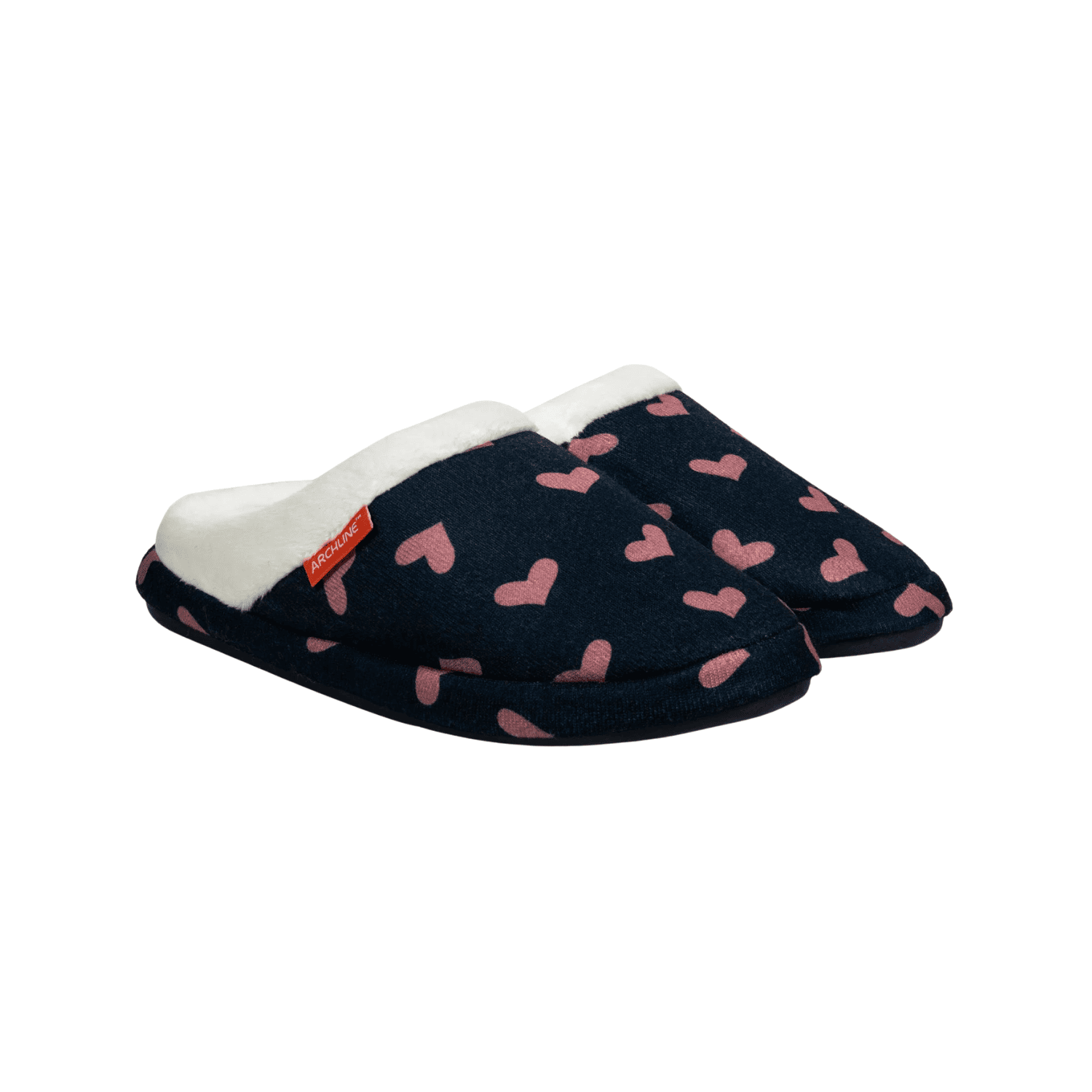 Archline Orthotic Slippers – Slip on Hearts Closed+