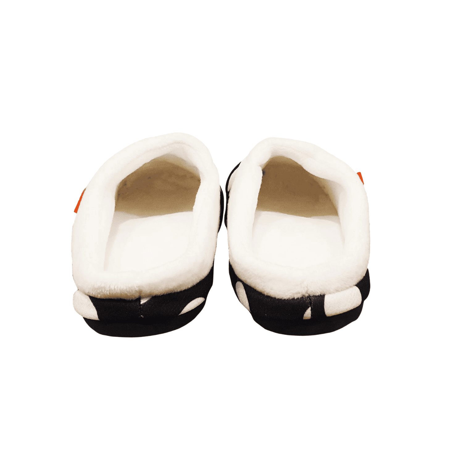 Blackwhite polkadots Closed + Archline Orthotic Slippers – Slip on_