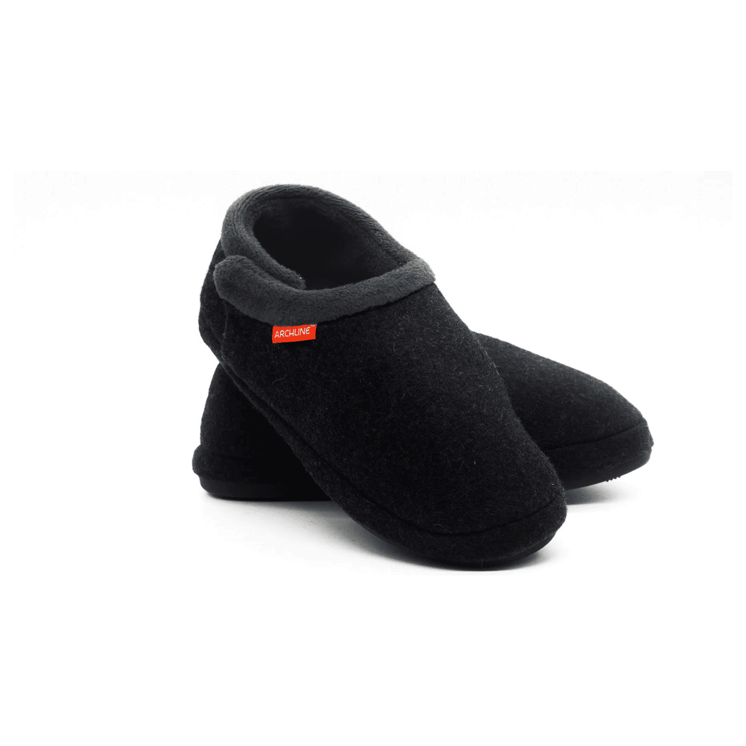 Charcoal Marl Closed + Closed Velcro Style+_