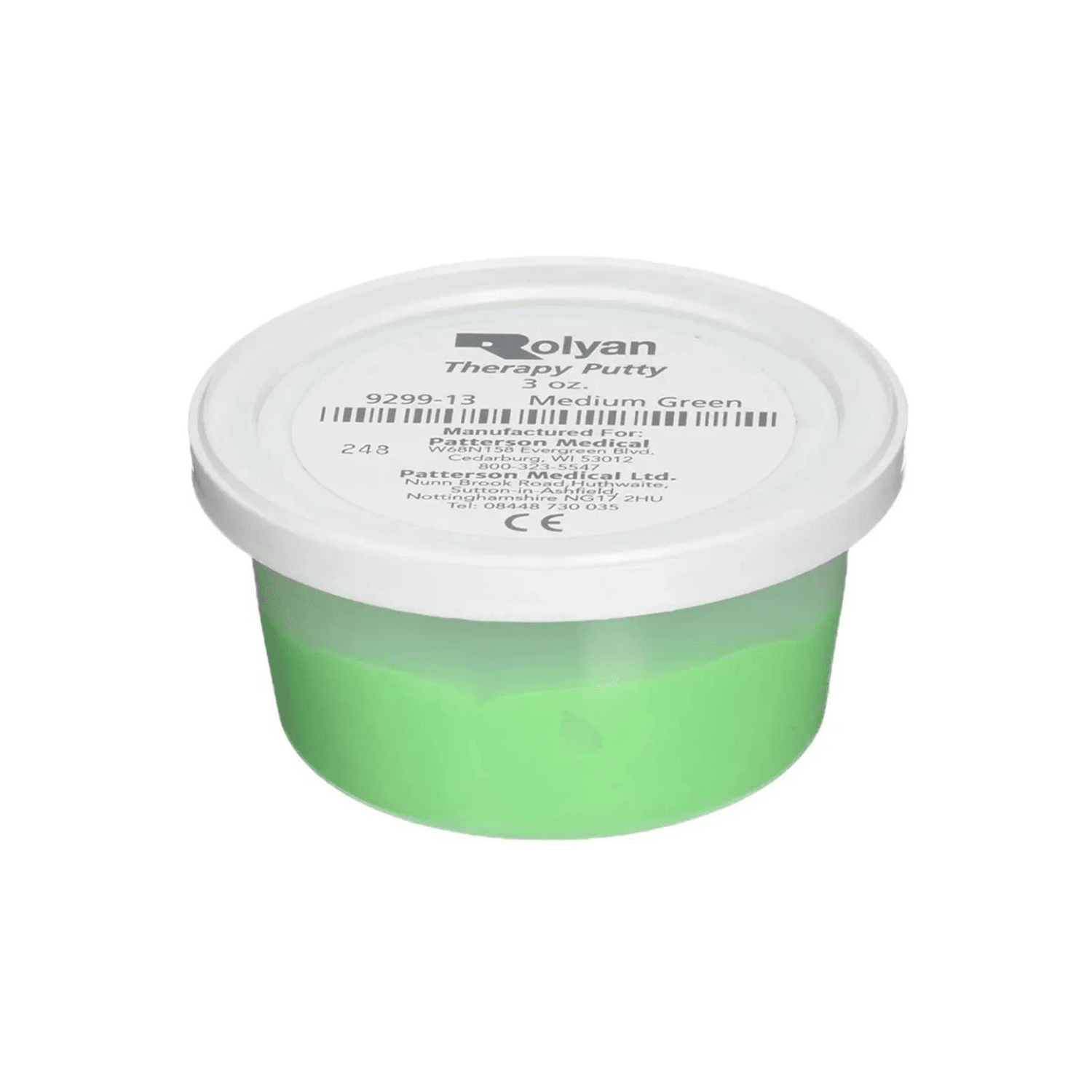 Rolyan Therapeutic Exercise Putty_Green Medium_