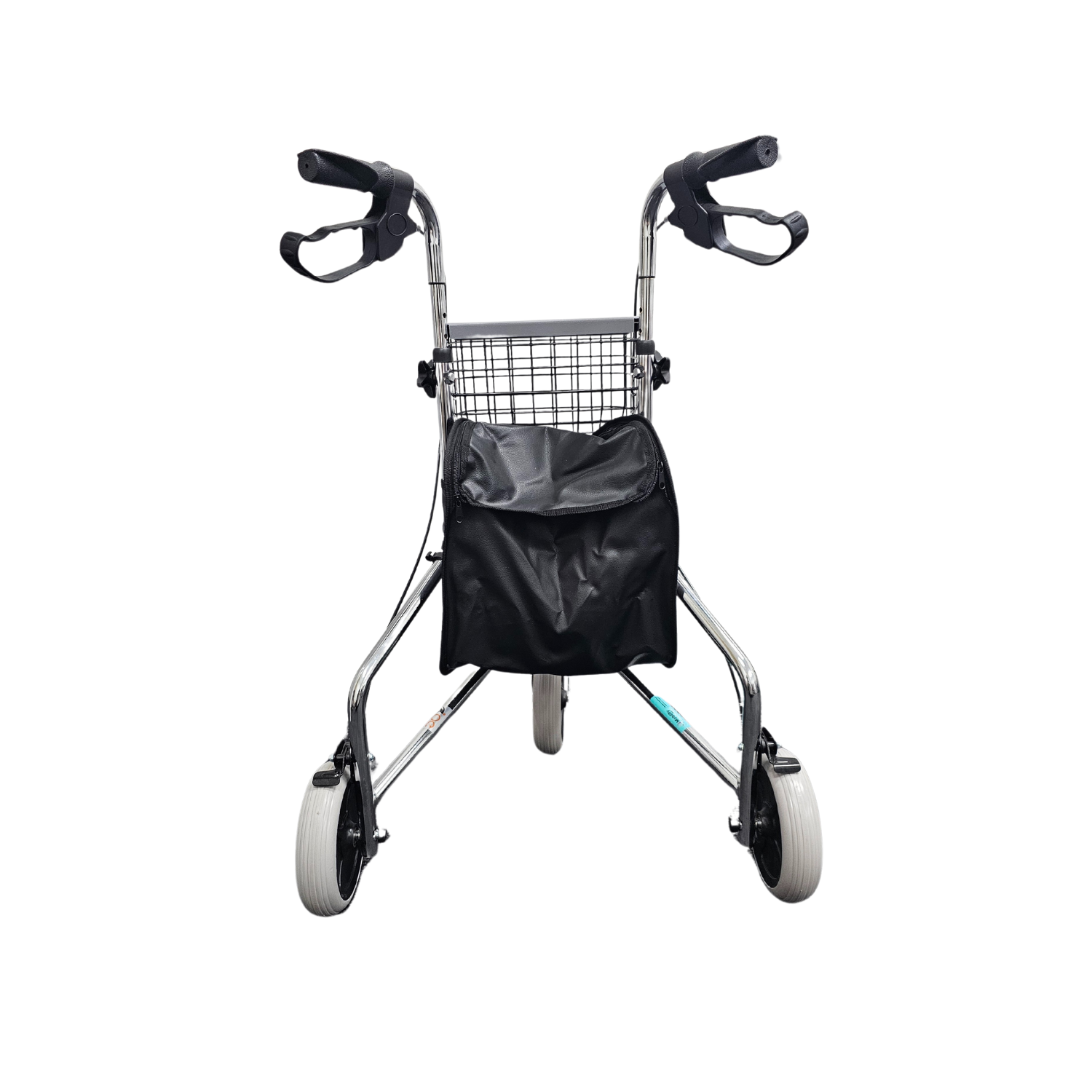 PE Care Tri Wheel Walker - Chrome